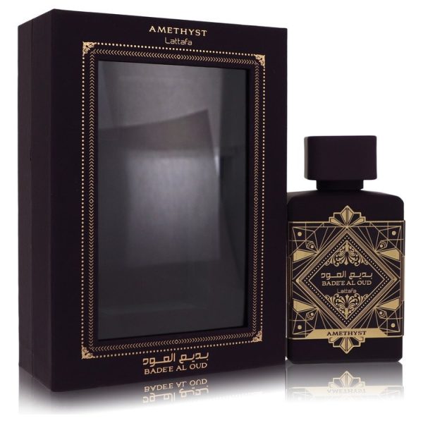 Amethyst Badee Al Oud by Lattafa Eau De Parfum Spray 3.4 oz for Women Cheap